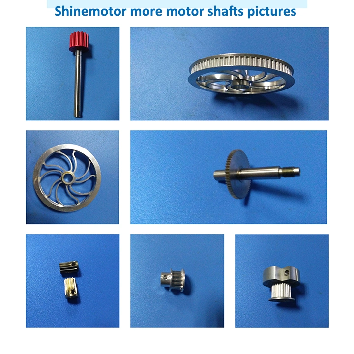 Brushless Gear Motor Stainless Steel Hollow Shaft Machinery Part